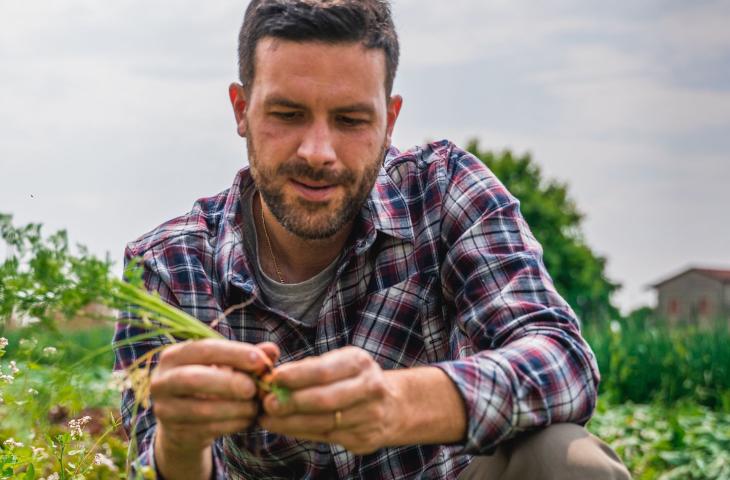 Matteo Fiocco l’agricoltura come scelta di vita