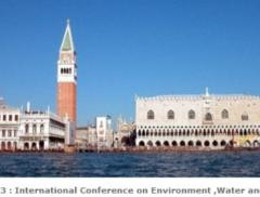 A Venezia dal 15 al 16 Agosto la 24esima edizione dell'International Conference on Environment, Water and Wetlands.