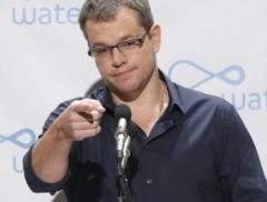 Matt Damon is back in the field to combat the water crisis 