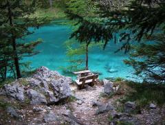 Grüner See: il parco che si trasforma in un lago
