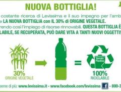 Bio Based PET, la bottiglia con il 30% di origine vegetale