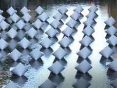 “Arte sull’acqua”, a Mantova le installazioni sul Rio rendono omaggio al fiume Po