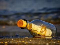 Messaggio in bottiglia ritrovato dopo 18 anni - In a Bottle