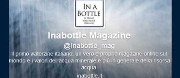 Il valore dell'acqua minerale in 140 caratteri