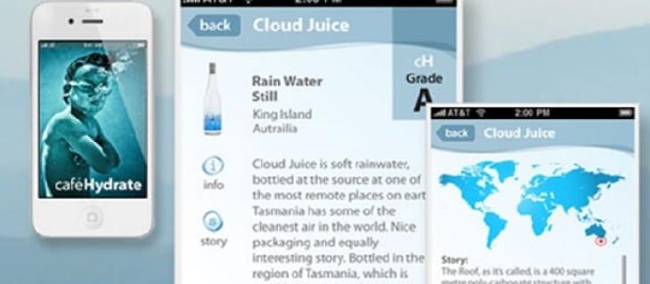 E adesso l'acqua preferita si sceglie con un'App