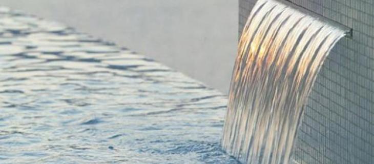 Cascate da interno e fontane da parete: l'acqua la protagonista del nuovo home-design