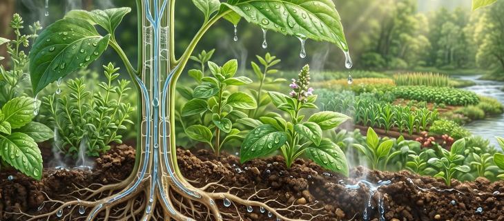 Acqua e piante il legame invisibile che sostiene la vita