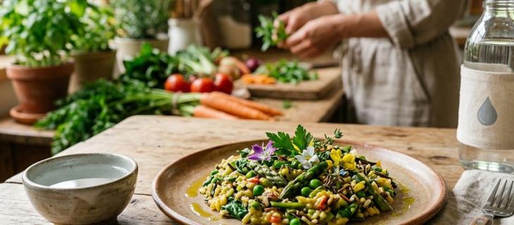 Gastronomia sostenibile perché ogni piatto racconta anche quanta acqua è servita 