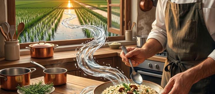 Il riso, l’acqua che si fa nutrimento