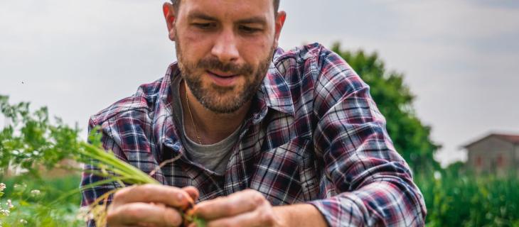 Matteo Fiocco l’agricoltura come scelta di vita