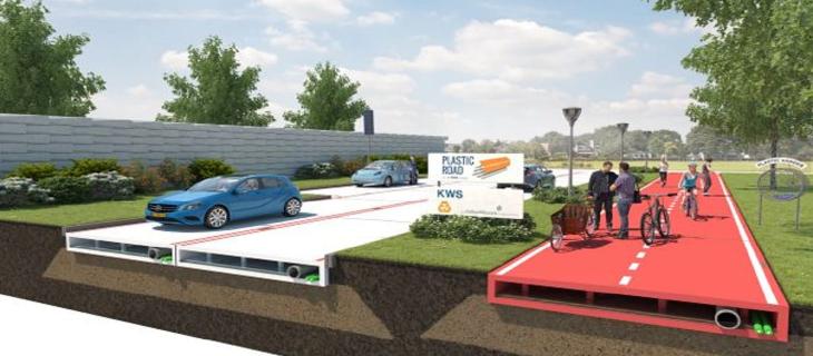 Plastic Road: the attempt to Substitute Tarmac with Recycled Plastic